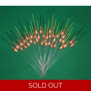 'MATCH RANGE' CLEARANCE x 37 Pole Floats (SRG031)